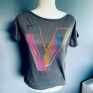 Volcom neon t shirt